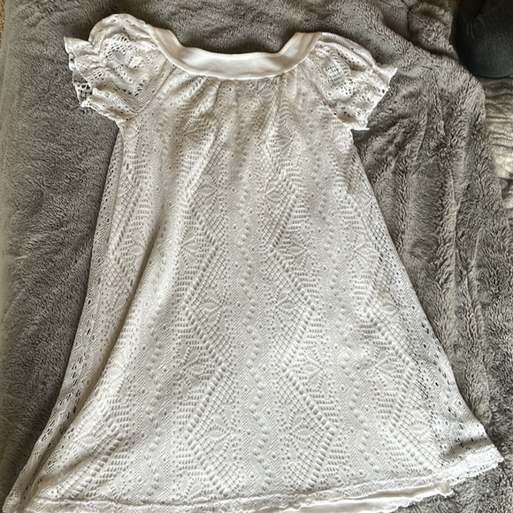 Vintage Ella Moss dress casual white - Picture 7 of 8